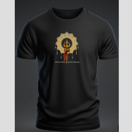 Vastradi Premium Combo Cream Joggers & Black T-shirt  – Comfort Meets Style