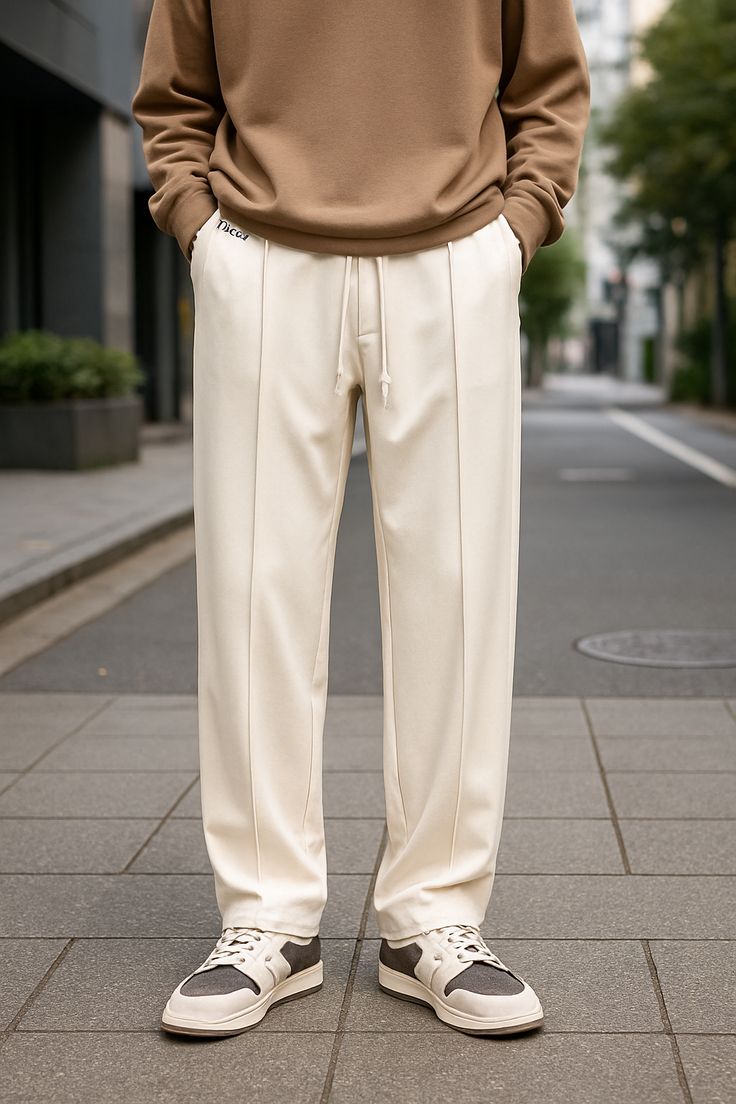 Vastradi Premium Combo Cream and black Joggers – Comfort Meets Style